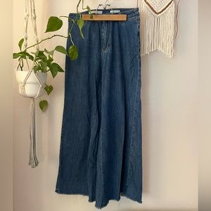 Pilcro high rise wide leg jeans